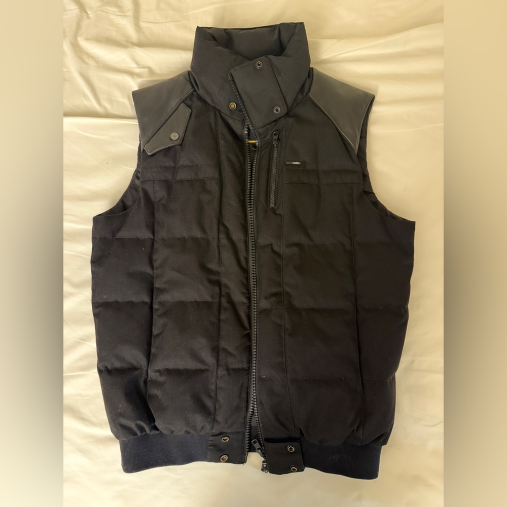 Nobis ricky bobby Men's Black Puffer Vest